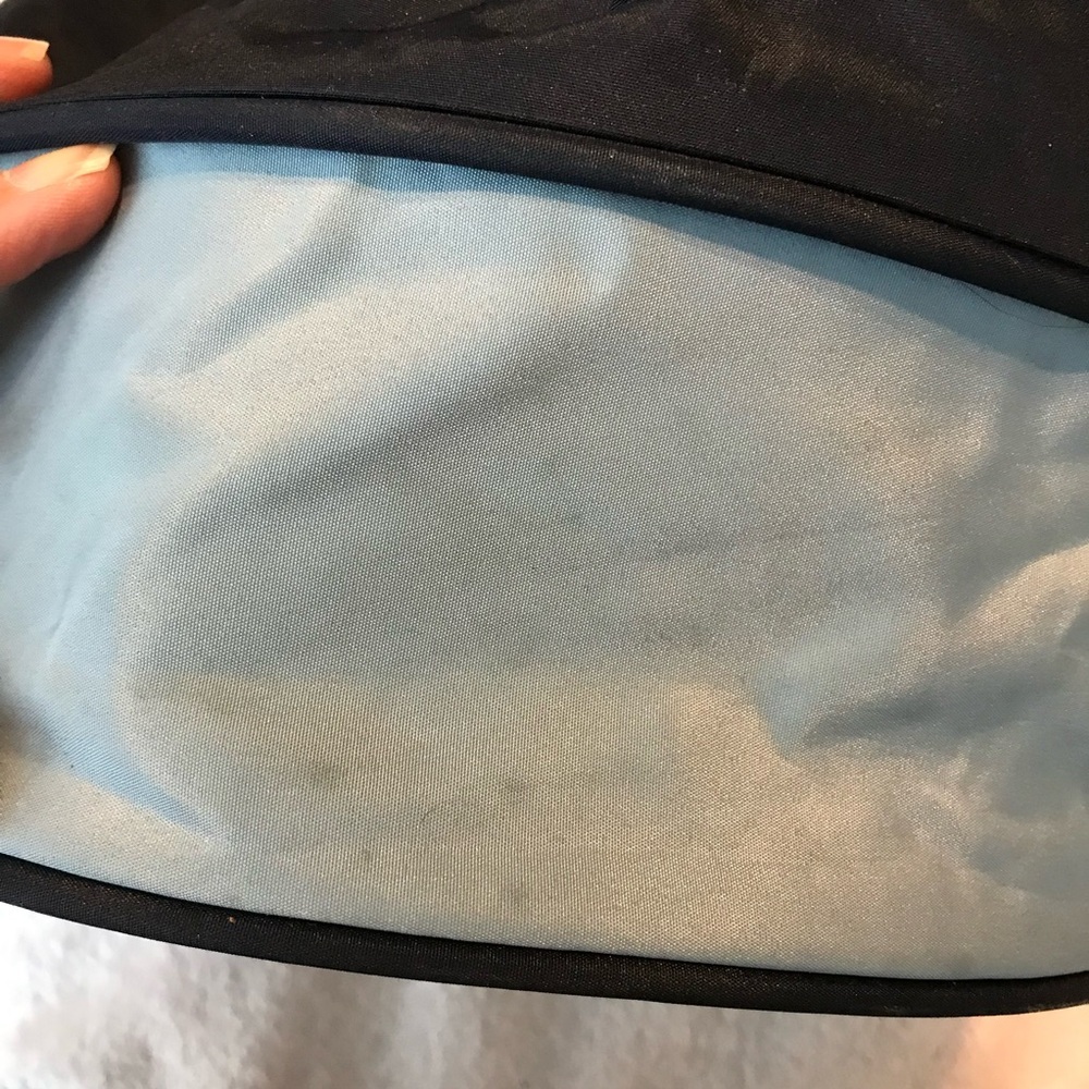 Hugo Boss Perfume Large Travel Tote sling Bag Blue Shoulder/Hand Straps - Picture 10 of 16